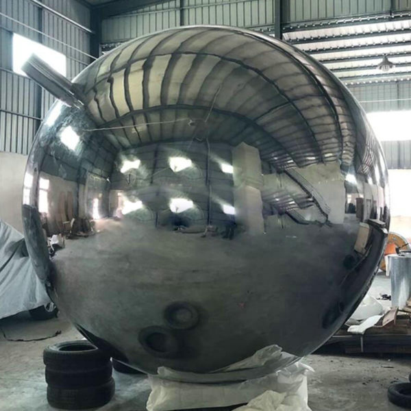 1000mm Large Hollow Steel Spheres Threaded metal sphere world
