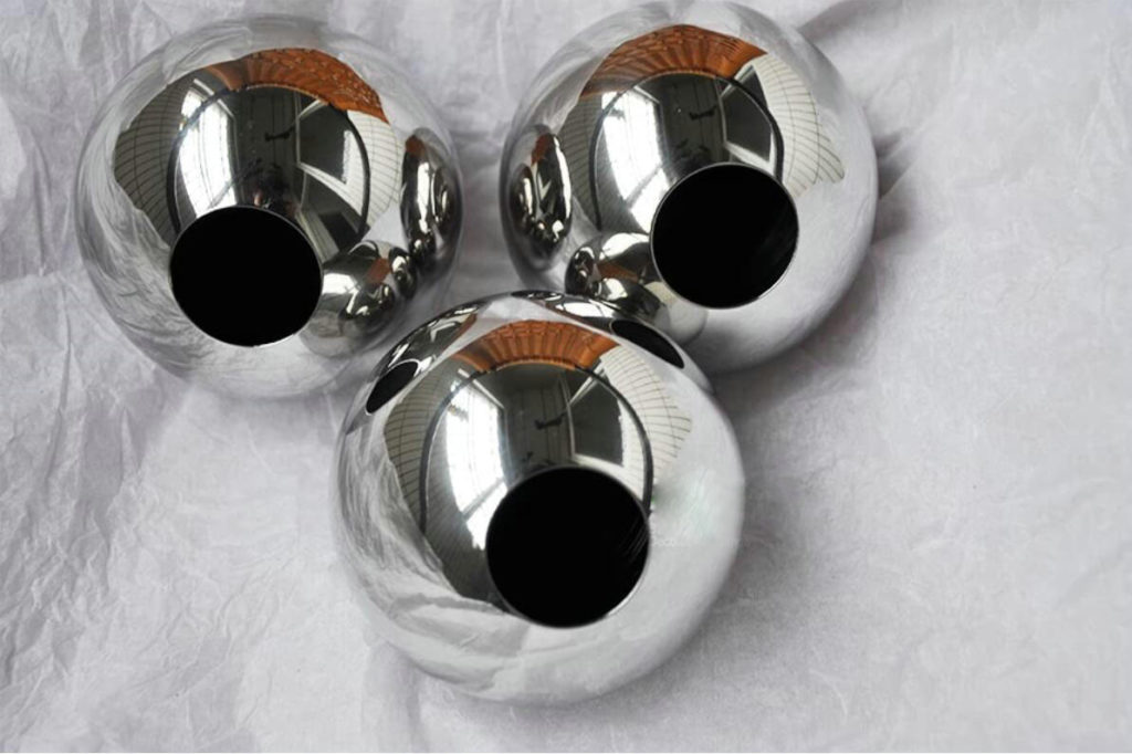 Steel Ball With Holes metal sphere world