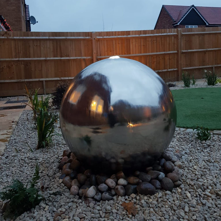 Stainless Steel Water Feature Ball Garden Decoration Sphere metal sphere world Stainless Steel Water Feature Ball Garden Decoration Sphere metal sphere world
